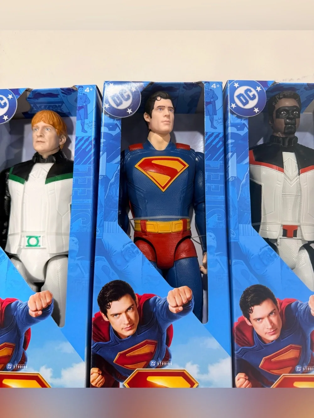 Bundle of 3 - 12” Superman Action Figures